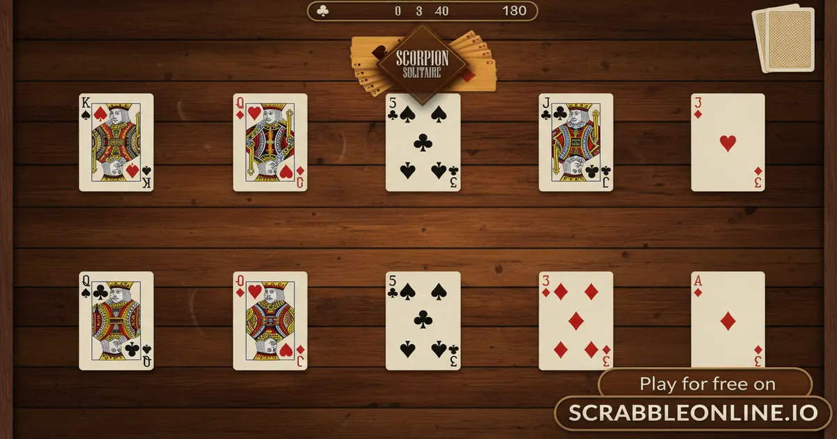 play Scorpion Solitaire for free
